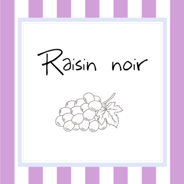 Raisin noir (Gelée, 370g)