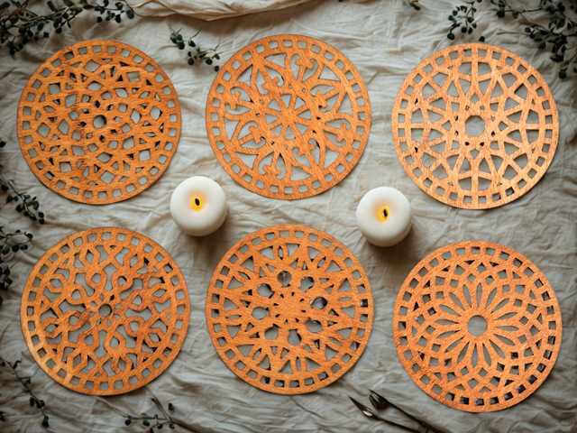 Lot de 6 Dessous de verre MEDLEY