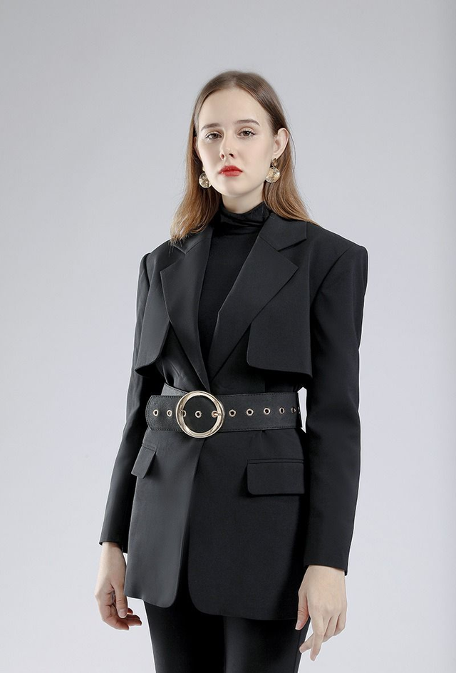 Ceinture boucle doré