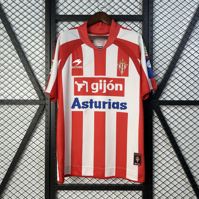 Camiseta Retro 08/09 Sporting Gijon Home
