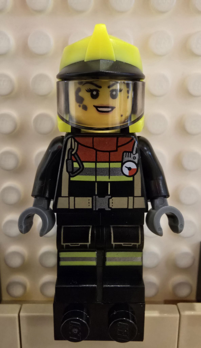 LEGO cty1399 Feuerwehrfrau Minifigur