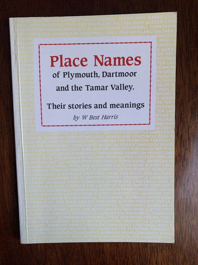 Place Names of Plymouth, Dartmoor and the Tamar Valley their stories &amp; Meanings Devon