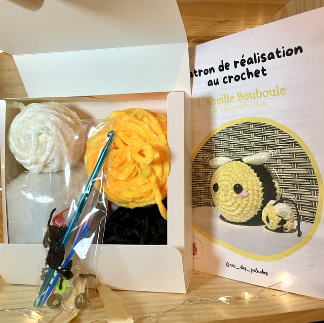 Kit de création au crochet - Abeilles