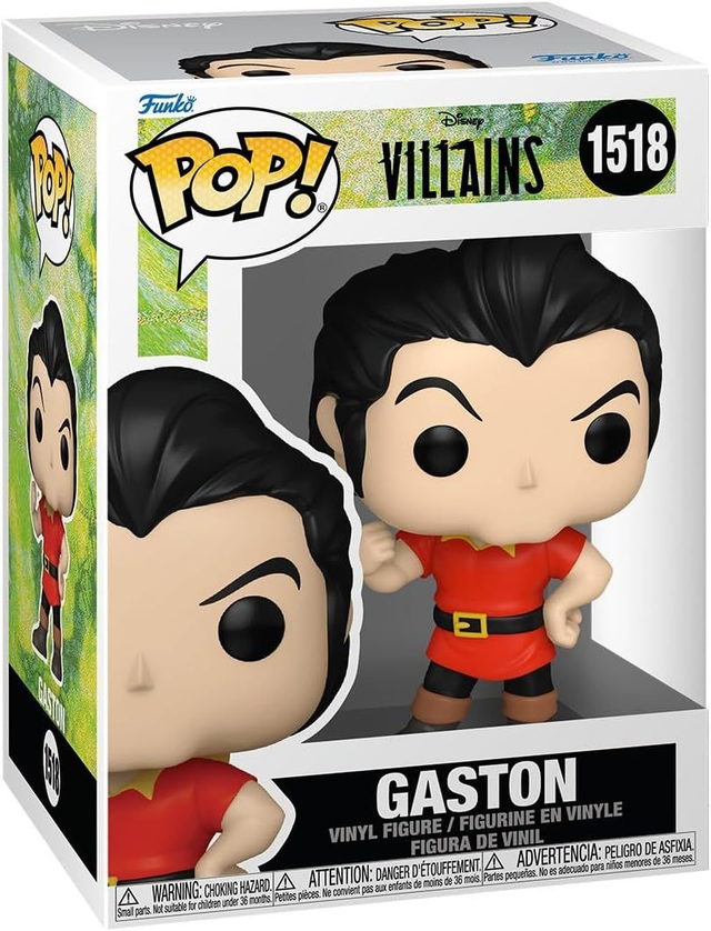 Funko Disney Villains Gaston Pop! Vinyl Figure #1518