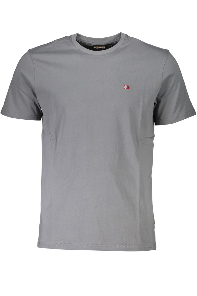 NAPAPIJRI T-SHIRT MANICHE CORTE UOMO GRIGIO
