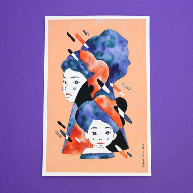 PASSAGES // oeuvre originale, 20 x 30 cm