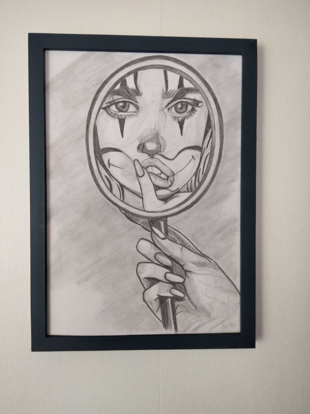 regard du miroir format A4