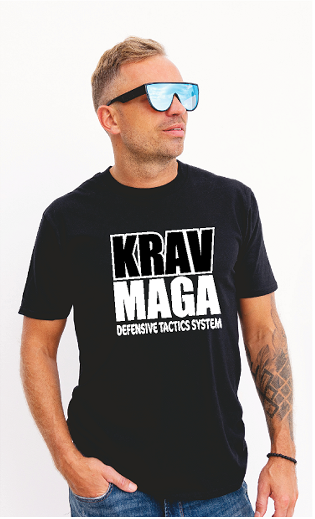 T-shirt KRAV MAGA Collection "TACTICS SYSTEM" - écoresponsable unisexe