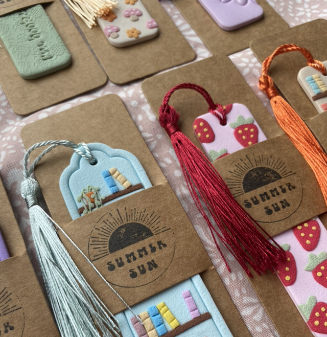 Handmade Clay Bookmark