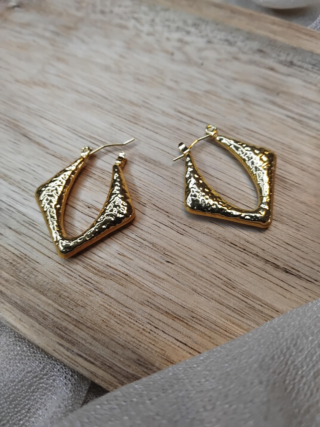 Boucles d'oreilles en acier inoxydable 