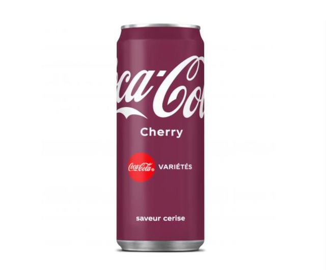 Canette Coca cola cherry 33cl