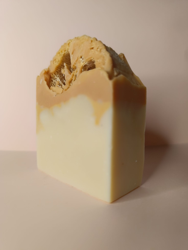 Loofah Soap with Mango Butter