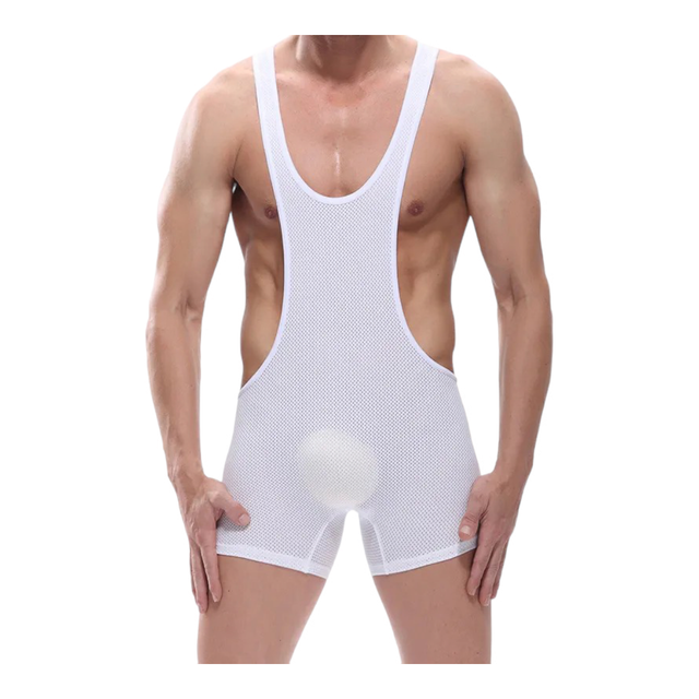 Bóxer Blanco con Tirantes