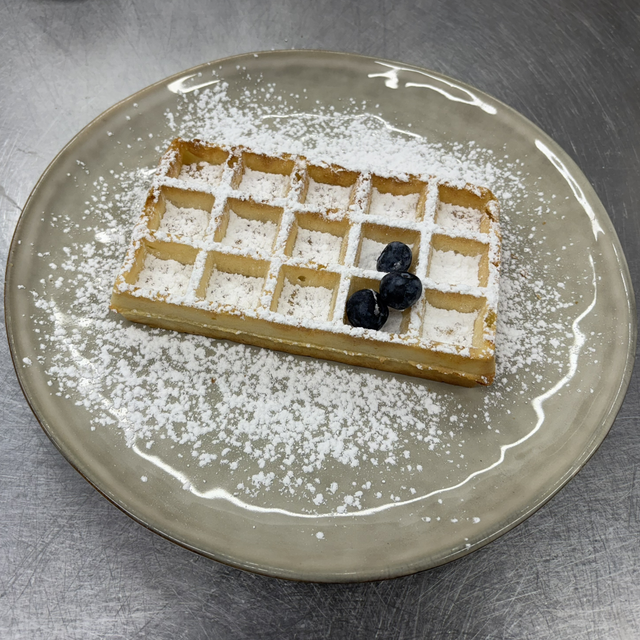 Wafel met suiker
