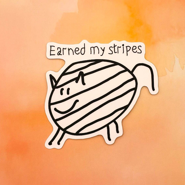 Earned my stripes / Zebra