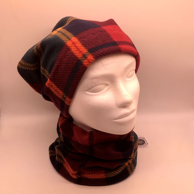 Scaldacollo che diventa berretto Capracotta Handmade