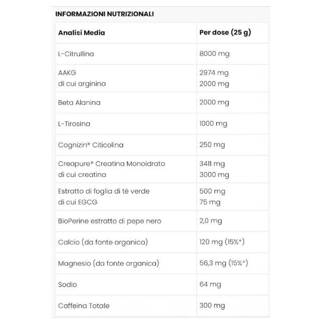 SCITEC NUTRITION HOT BLOOD INFINITY 350 gr
