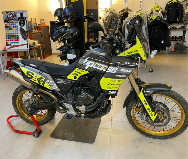 IGRAFIK T7 -  YELLOW - HPCORSE MAT 