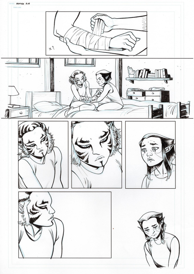 09/2025 - ThunderCats : Pumyra #1 Page 15 - ORIGINAL, A3 (11.7x16.5)