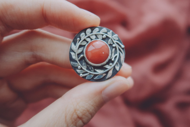Laurel Wreath Necklace & Broch no.2