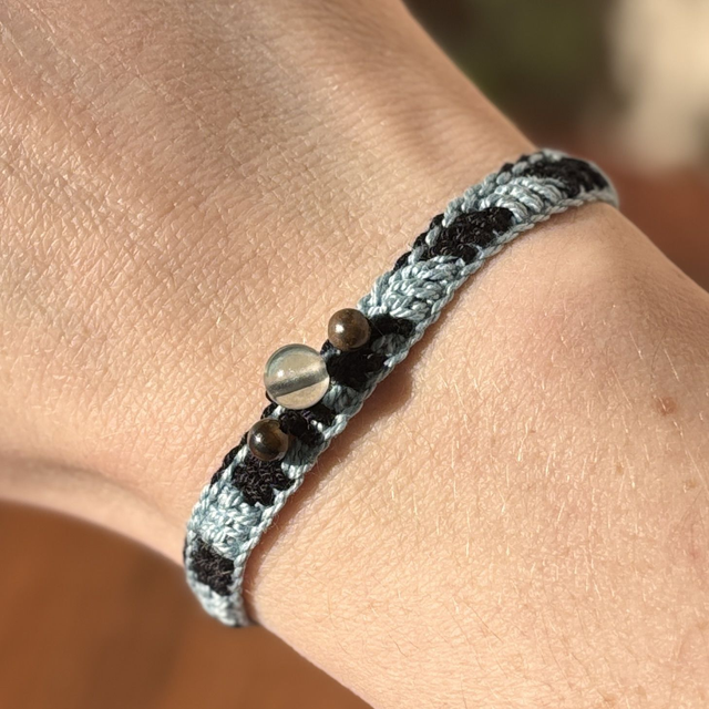 Fluorite & Oeil de tigre