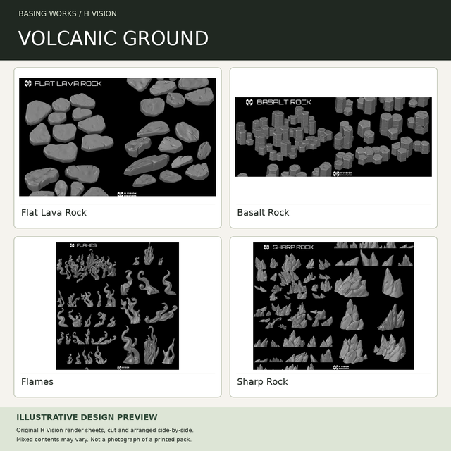 H Vision - Volcanic Ground