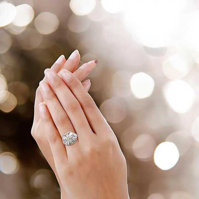 Stunning Handcrafted Dual Statement Ring