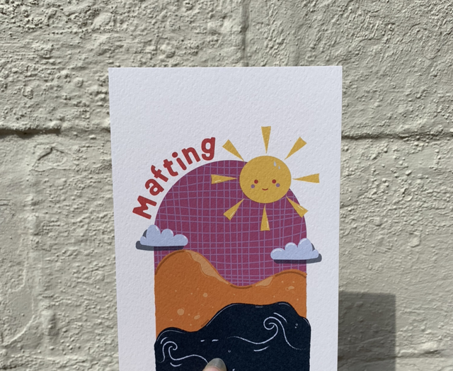 Mafting postcard 