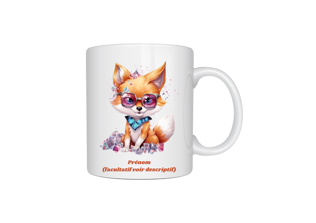 Mug motif renard