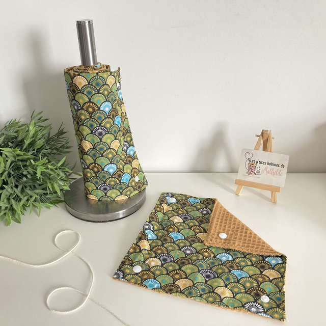 Essuie-tout | Suri vert | Lot de 5