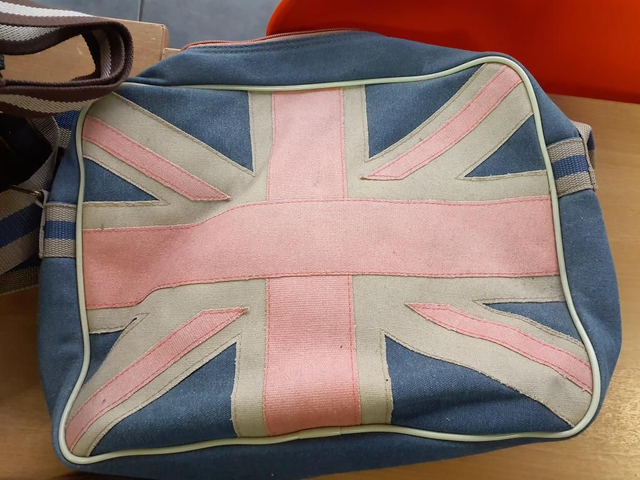 Union Jack Satchel Bag 