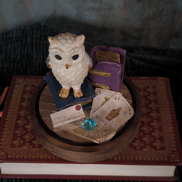 Hibou magique Elixir bleu