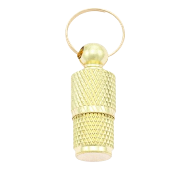 Tube d&#039;identité en laiton qualité prémium.