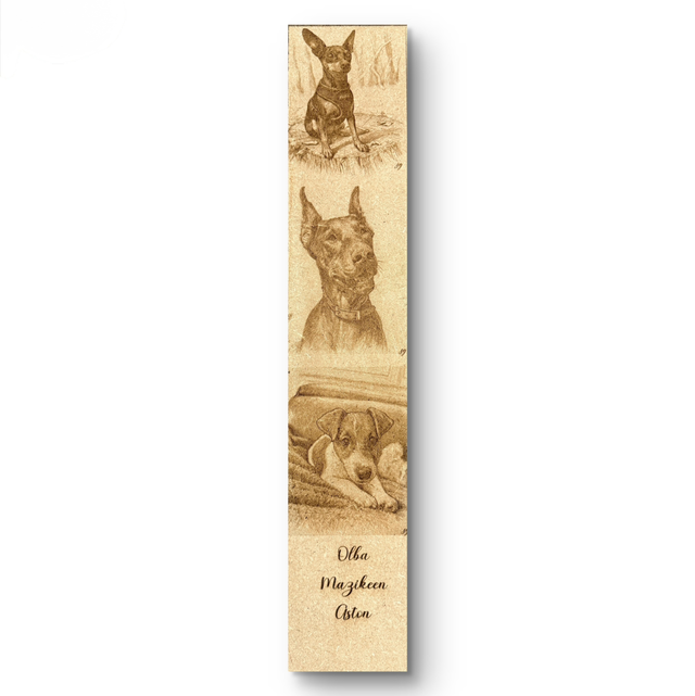 Tableau animalier gravé au laser – Un souvenir unique et intemporel