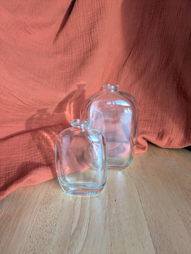 Duo vase transparent