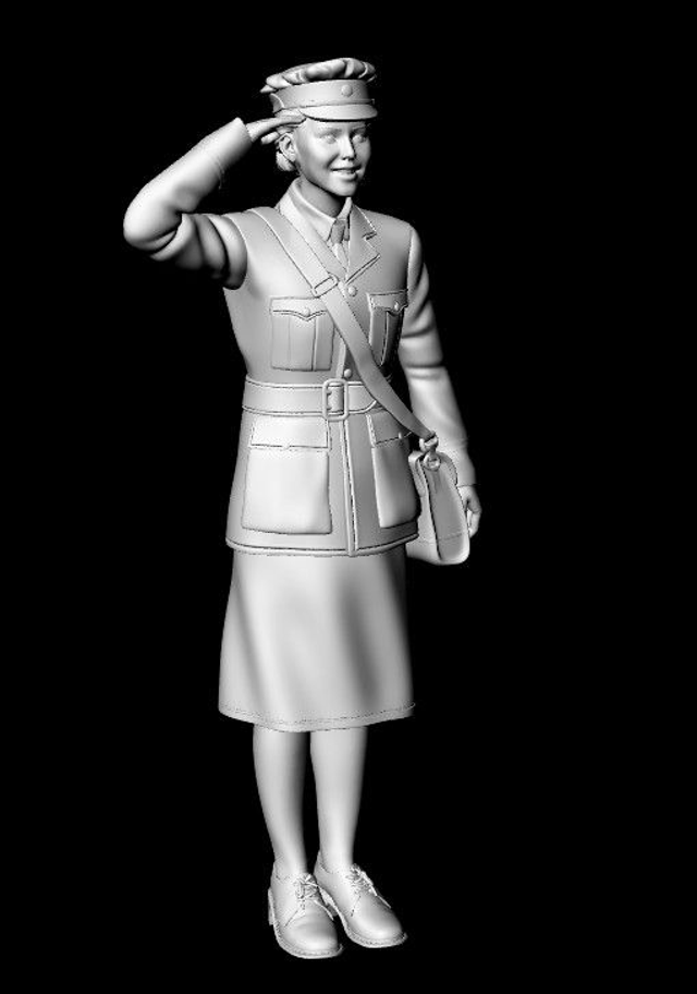 3Dimontis - WW2 RAF WAAF 3