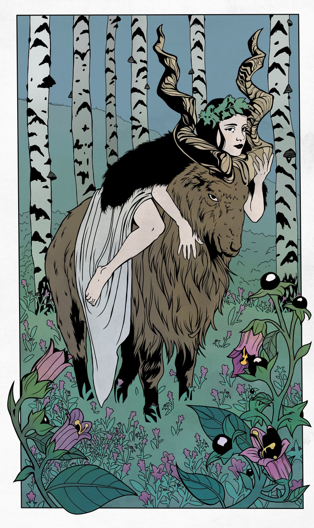 ART PRINT - LORN IN THE WOODS