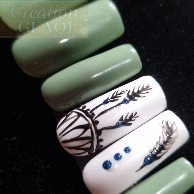 ATTRAPE REVE KAKI LITTLE CARRÉ M créer à la commande délai de 7 jours Ouvrable