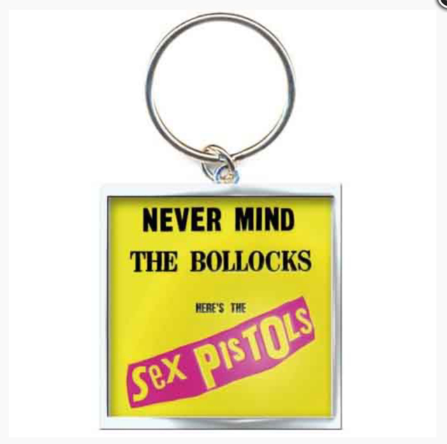 SEX PISTOLS KEYCHAIN: NEVER MIND THE BOLLOCKS (PHOTO PRINT)