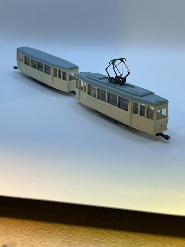 Straßenbahnzug Einheitstriebwagen ET 50 Lowa TTm 1:120 Motoriesiert