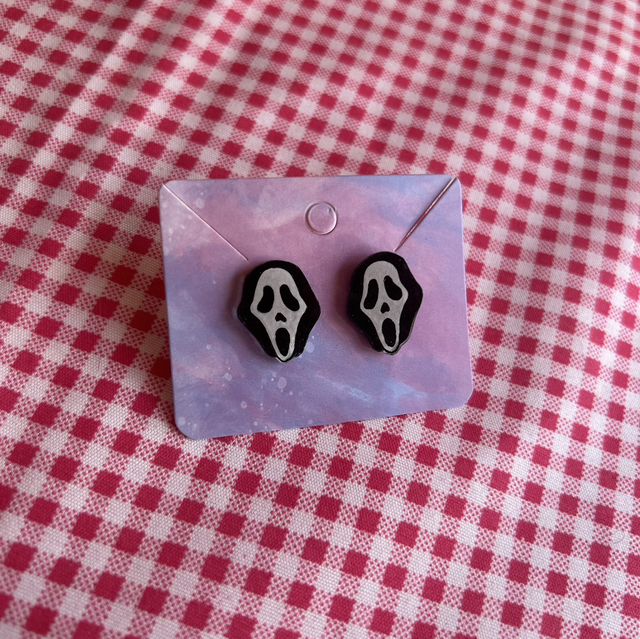 Pendientes Scream