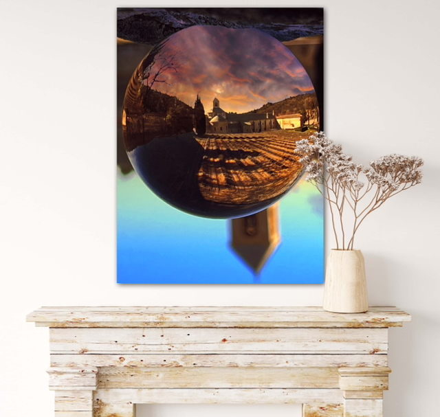 Abbaye de Senanque (version mystique)