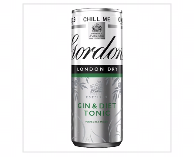 Gordon's Gin &amp; Diet Tonic 250ml