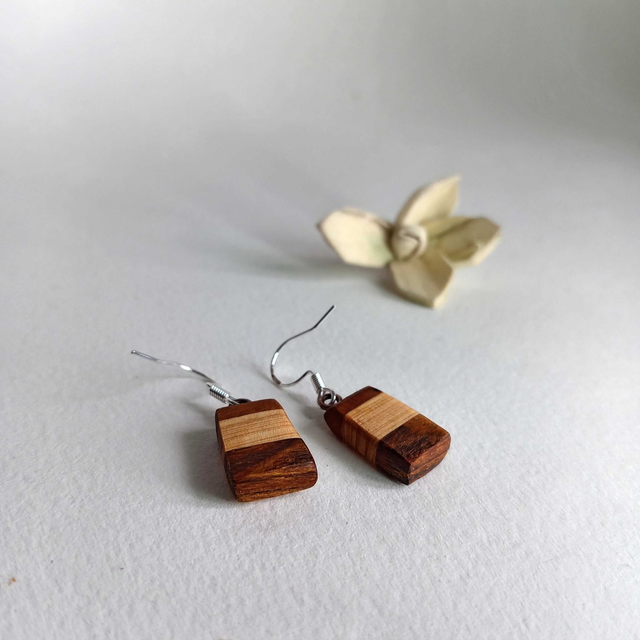 Boucles d'oreilles multicolores