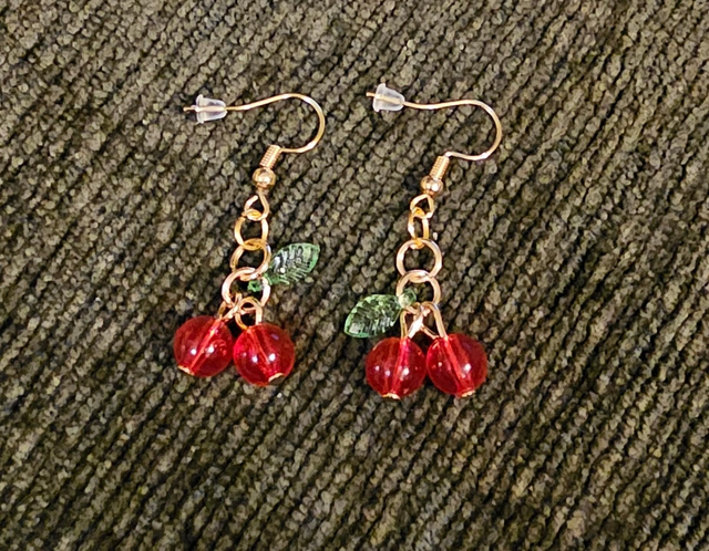 Cherrylicious Gold Earrings