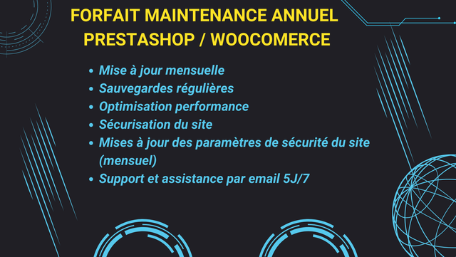 Forfait maintenance tout en un (annuel)