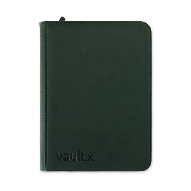 Vault X: EXO-TEC Zip Binder 9-pocket (Forest Green)