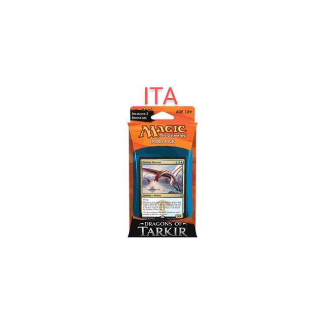 ITA Draghi di Tarkir 2015 Supremazia Illuminata Intro Pack Deck Italiano (2 Bustine) - Magic the Gathering