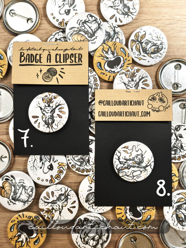 Badges mandragores X6