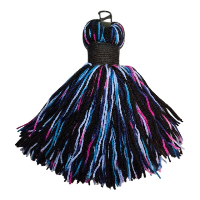 Rainbow and Black Tassel  